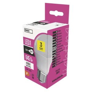 EMOS ZQ5131 Żarówka LED Classic A60 8W E27 neutralna biel