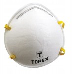 TOPEX 82S131 Półmaska przeciwpyłowa jednorazowa FFP2 5szt.