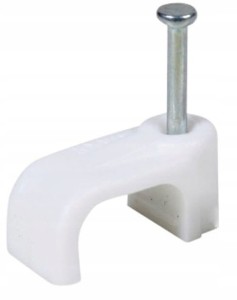 EPO 27.64 FLOP-6/4 Uchwyt kablowy płaski YDYp 2 x 1 (100szt)