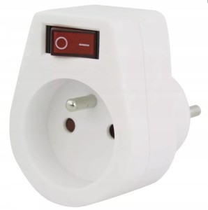 EMOS Gniazdko z wyłącznikiem P0027