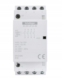 Schelinger A62-SC-201-2P-25-40 STYCZNIK SC201 2P 25A TYP 40
