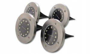 Nord 7130 Lampa LED solarna 12xSMD 4 sztuki