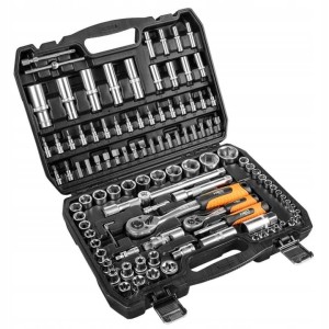 Neo-Tools 10-212 Zestaw kluczy 108 elementów 1/2", 1/4"