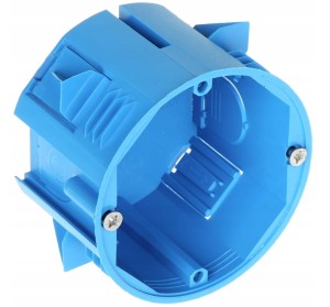 SIMET 32273003 Puszka do ścian ze styropianem PST60 niebieski