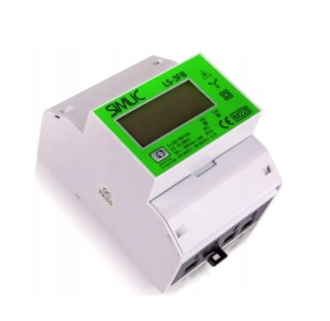 SIMET 85403010 Licznik energii elektrycznej LS-3FB zielony SIMLIC