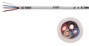 BITNER LA0051 BiTprotect 4x0,5mm Kabel telekomunikacyjny 100m