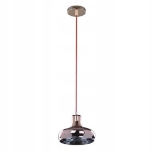 SPOTLIGHT FIJI Lampa wisząca 1XE27 60W chrom/miedź 9725112 Lampa powystawowa