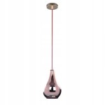 SPOTLIGHT FIJI LAMPA WISZĄCA E27 60W chrom/miedź 9706112 Lampa powystawowa