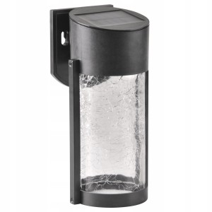 Sanico 323156 VETRO kinkiet lampa solarna czarna