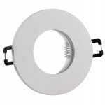 Sanico 322142 NEPTUN IP44 oprawa podtynkowa okrągła biała