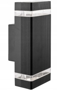 Sanico 307866 Kinkiet zewnętrzny GILBERT 2xGU10 czarny