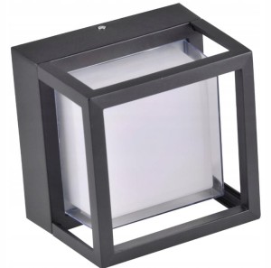 SANICO 319869 Kinkiet zewnętrzny LED KANSAS 4000K czarny