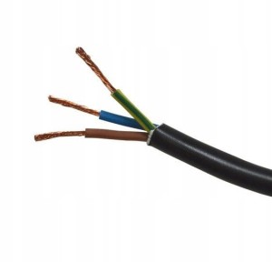 Elpar Przewód linka OMY 300/300V 3x1 mm2 czarny