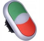 Eaton 216698 Przycisk M22-DDL-GR podwójny z lampką kontrolną
