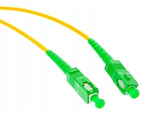 ELPIO 7477 Patchcord SC/APC SM 10m LSZH G.657A1, 3mm, żółty lub biały