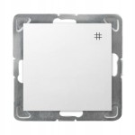 OSPEL IMPRESJA łącznik krzyżowy biały ŁP-4Y/m/00