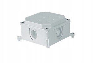SIMET 83023006 Puszka naścienna 103x103x60mm IP44 PK-2P biały