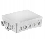 SIMET 35404102 Puszka instalacyjna naścienna NS9 FASTBOX&HOOK szara