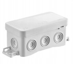 SIMET 35357102 NS8 Puszka instalacyjna naścienna z możliwością zastosowania haka HNS FASTBOX&HOOK szary