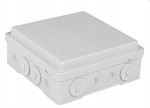 SIMET 35390002 Puszka naścienna przyłączeniowa NPP130 szara 130x130x52mm IP54 UV