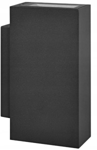 SANICO 319999 Kinkiet zewnętrzny LED ORLEAN B czarny 4000K góra/dół 81x35x130mm