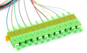 ELPIO 8047 Pigtail SC/APC SM 1.5m 12-kolorowy LSZH G.657A1 0,9mm (3D)