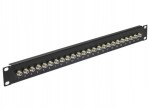 ELPIO 24740 Patchpanel FF-FF 19" 1U 24 porty typu F beczka 1GHz