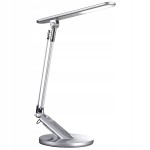 Sanico 324986 OPTIMUM LED lampka biurkowa SREBRNA 3000K~6000K max 7W max 400lm Barwa światła: Biała Ciepła /Neutralna /Biała Zimna