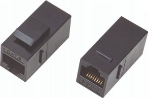 ELPIO 26582 Moduł Keystone - łącznik RJ45-RJ45 kat.6 (2206-B)
