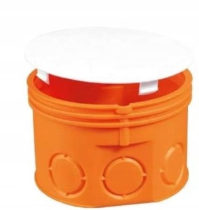 SIMET 33036008 Puszka rozgałęźna podtynkowa Z70KF pomarańczowy