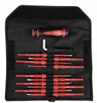 HAUPA 102700-1 Zestaw dynamometryczny śrubokrętów z wymiennymi klingami 2K VDE Torque PH