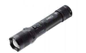 NEO 99-035 Latarka akumulatorowa USB 1000 lm LED czarna