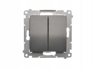 SIMON 54 DW5.01/48 Łącznik świecznikowy antracyt