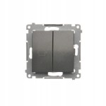 SIMON 54 DZP1.01/48 Przycisk roletowy antracyt