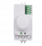 F&F DRM-01 Mikrofalowy czujnik ruchu z funkcją czujnika obecności, do zabudowy