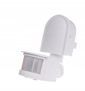 F&F DR-05W Detektor ruchu DR-05 biały 180° 230V AC