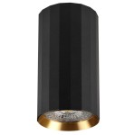Sanico 323408 Oprawa natynkowa NICEA czarno-złota GU10 5,5x10cm