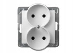 OSPEL IMPRESJA GP-2YR/m/00 Gn.2x 2x2P b/r białe