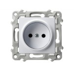 OSPEL GP-1Z/M/00 SZAFIR Gniazdo pojedyncze - kolor biały