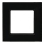 OSPEL R-1UGC/32/25 ARIA Ramka pojedyncza - kolor czarne szkło