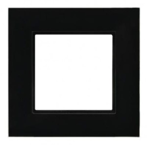 OSPEL R-1UGC/32/25 ARIA Ramka pojedyncza - kolor czarne szkło