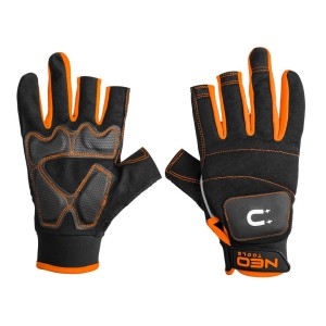 NEO GD014 Rękawice robocze z magnesem, bez palców, rozmiar 10"