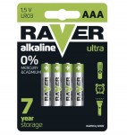 EMOS B7911 Bateria alkaliczna Raver Ultra Alkaline AAA (LR03) 4szt.