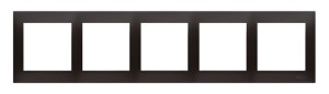 SIMON54 DR5/48 Ramka 5-krotna IP20 / IP44 antracyt
